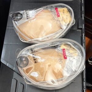 Sticky invisible bra stickers x2